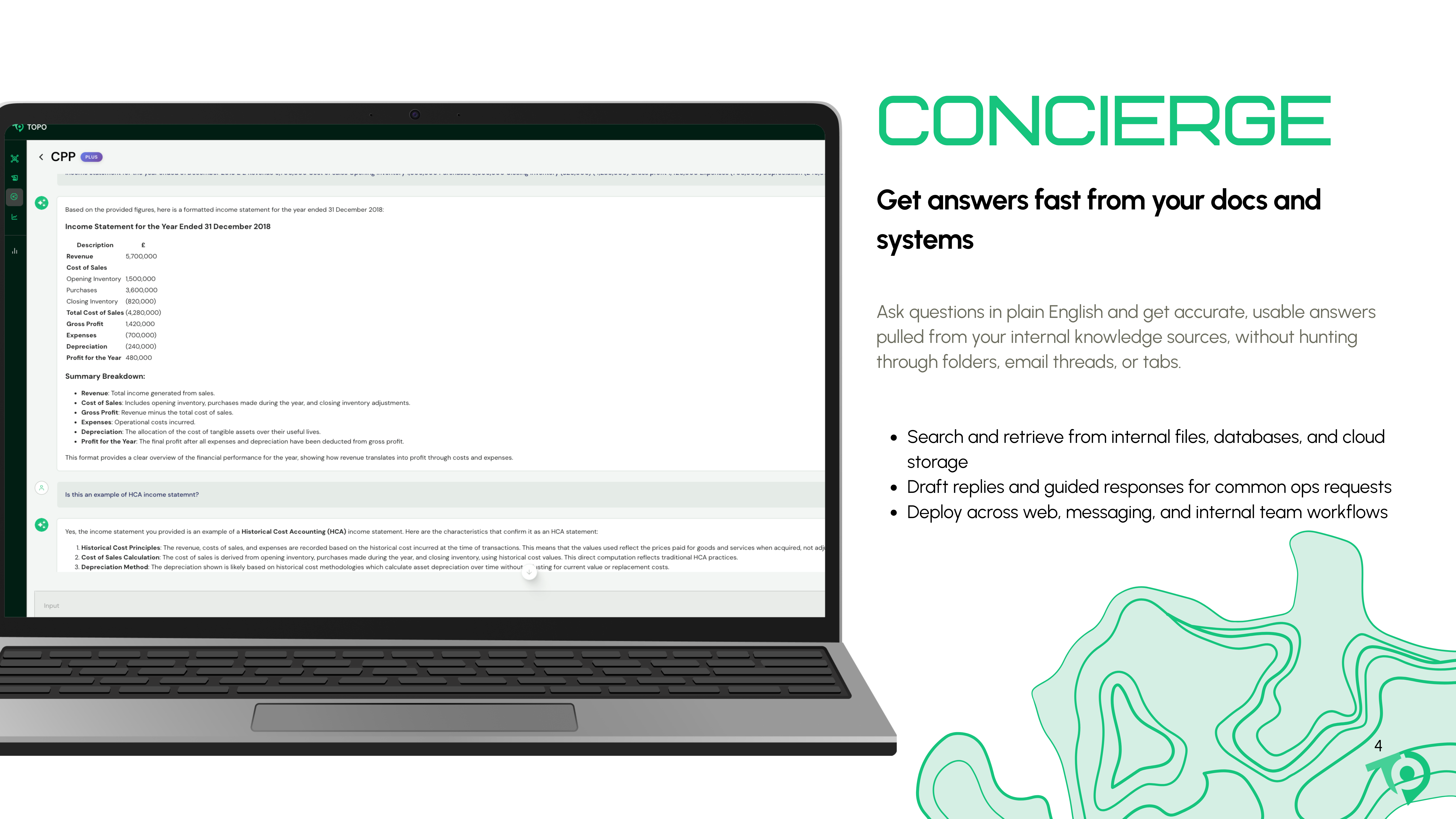 Beacon - Main product screenshot demonstrating key features and user interface