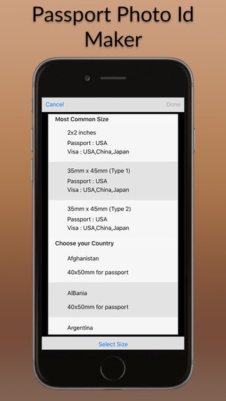 Passport ID Photo Maker Studio | iOS gallery image