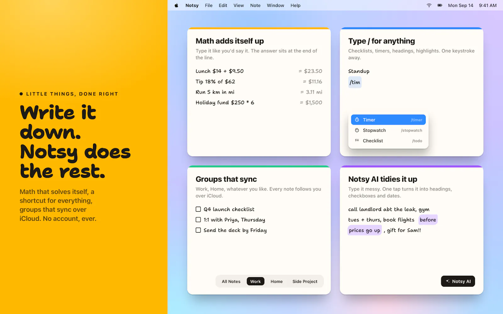 Notsy screenshot 4