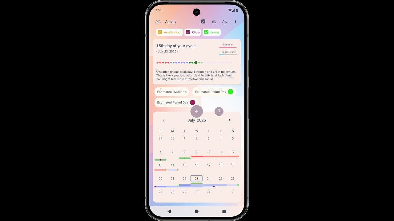 Luna - Family period tracker gallery image