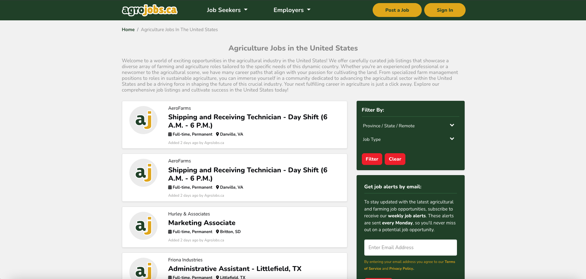 AgroJobs.ca - Откройте для себя работу своей мечты в сельском хозяйстве медиа 5