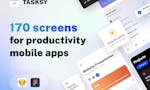 Tasksy Mobile UI Kit image