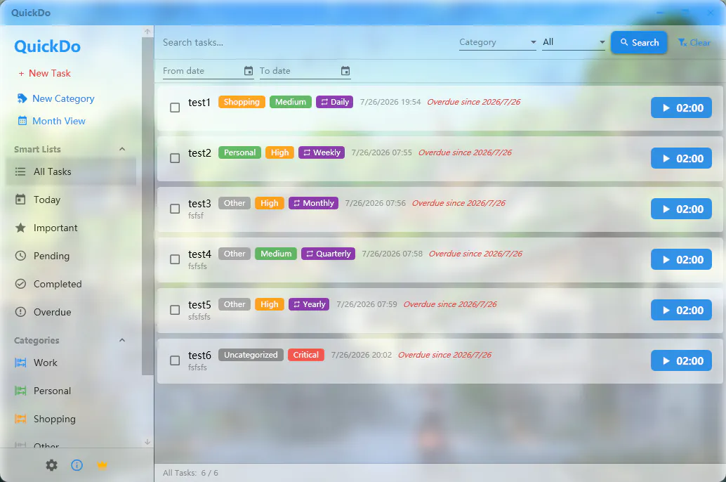 QuickDo 2.0 gallery image