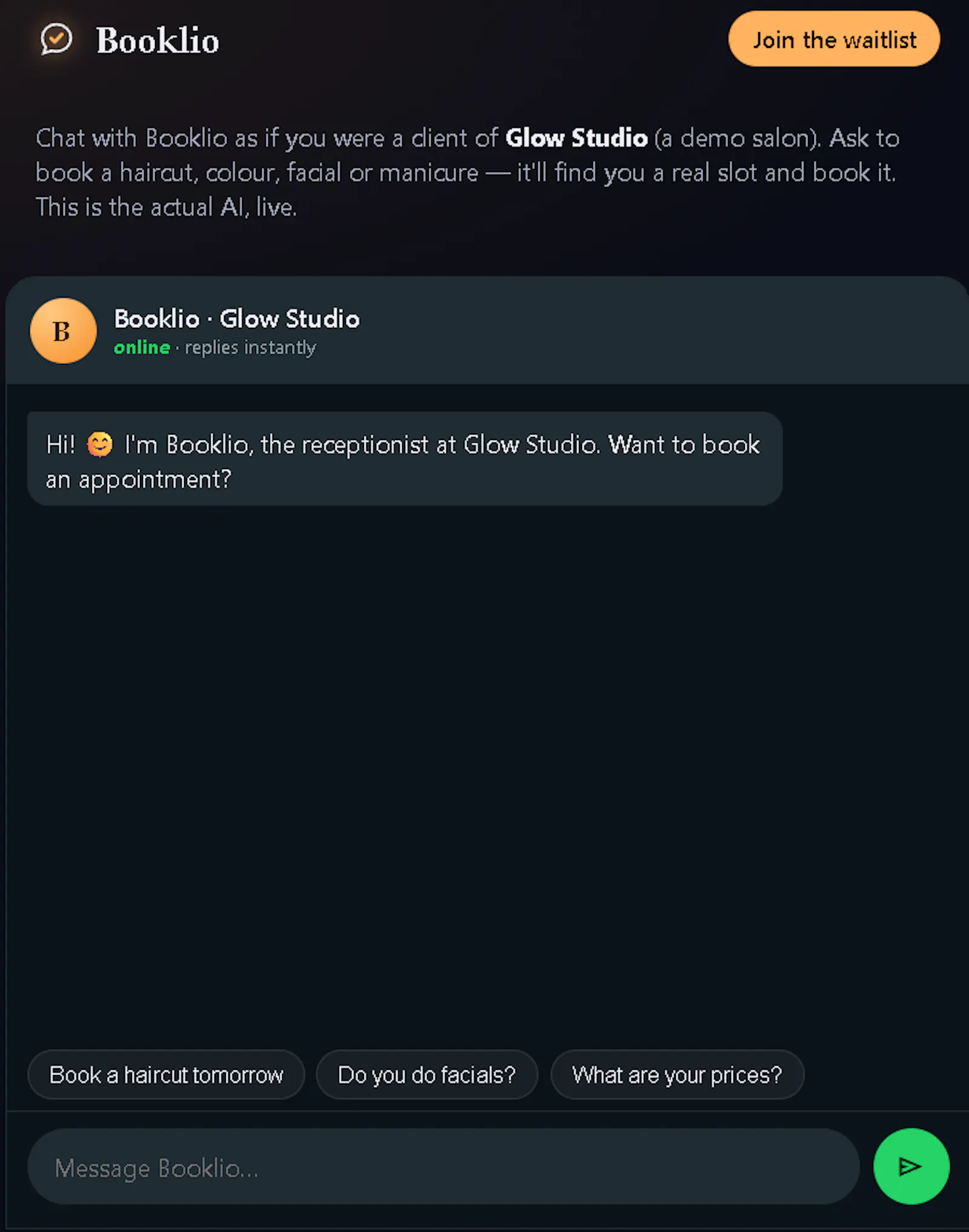 Booklio screenshot 2