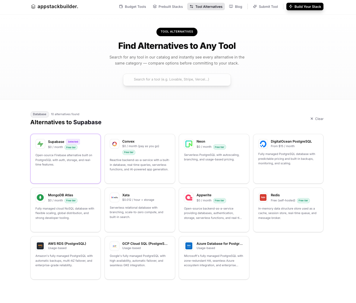 AppStackBuilder gallery image