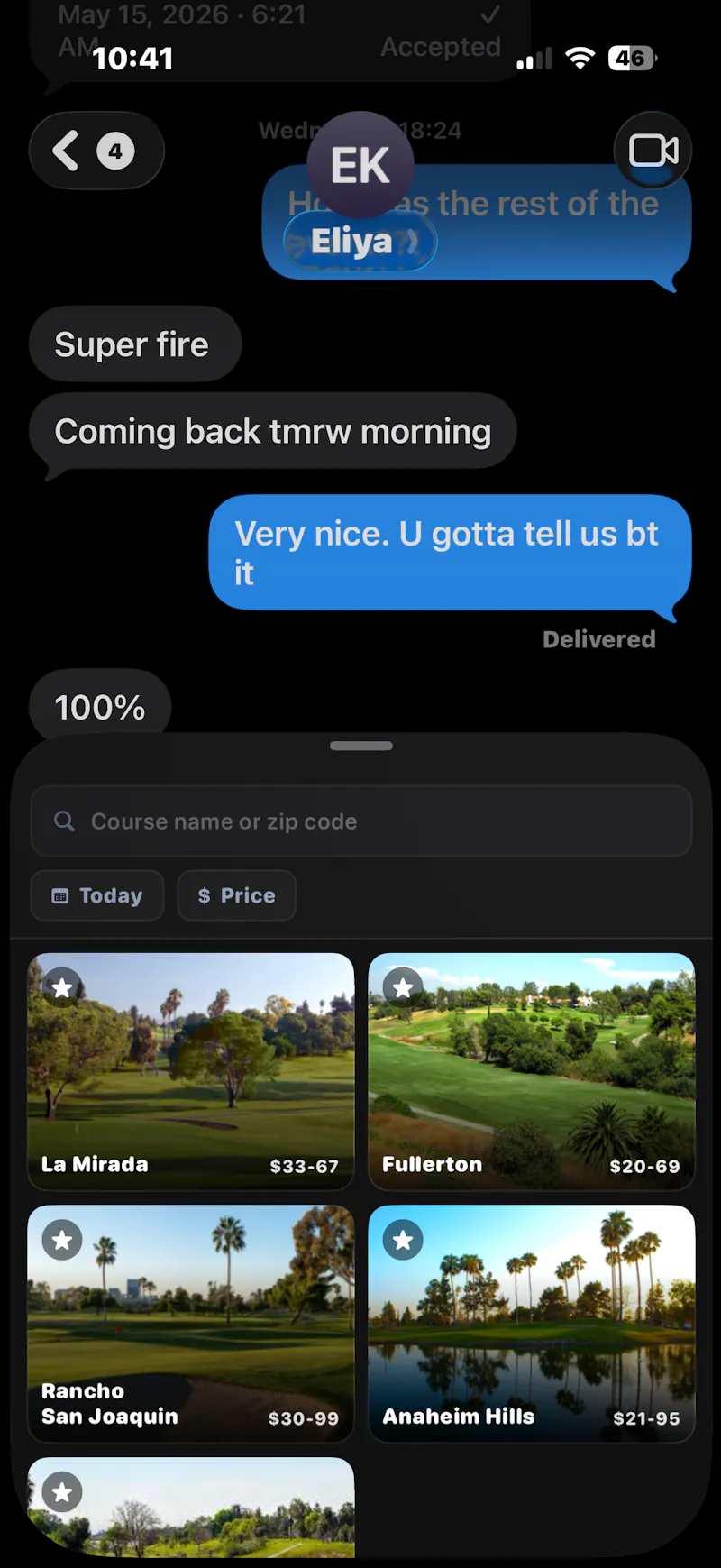 TeeSync IOS screenshot 1