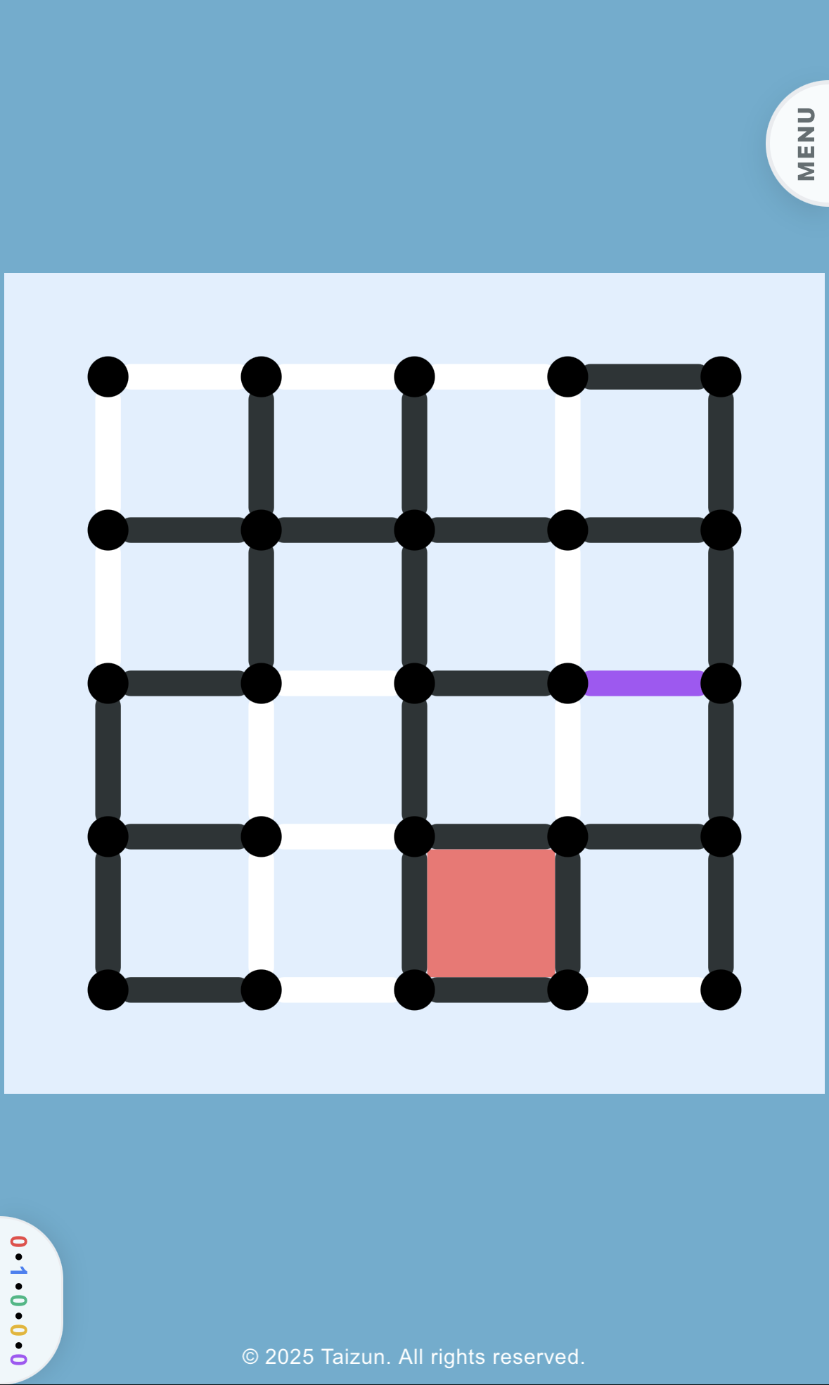 Dots & Box - Main screenshot showing features and interface