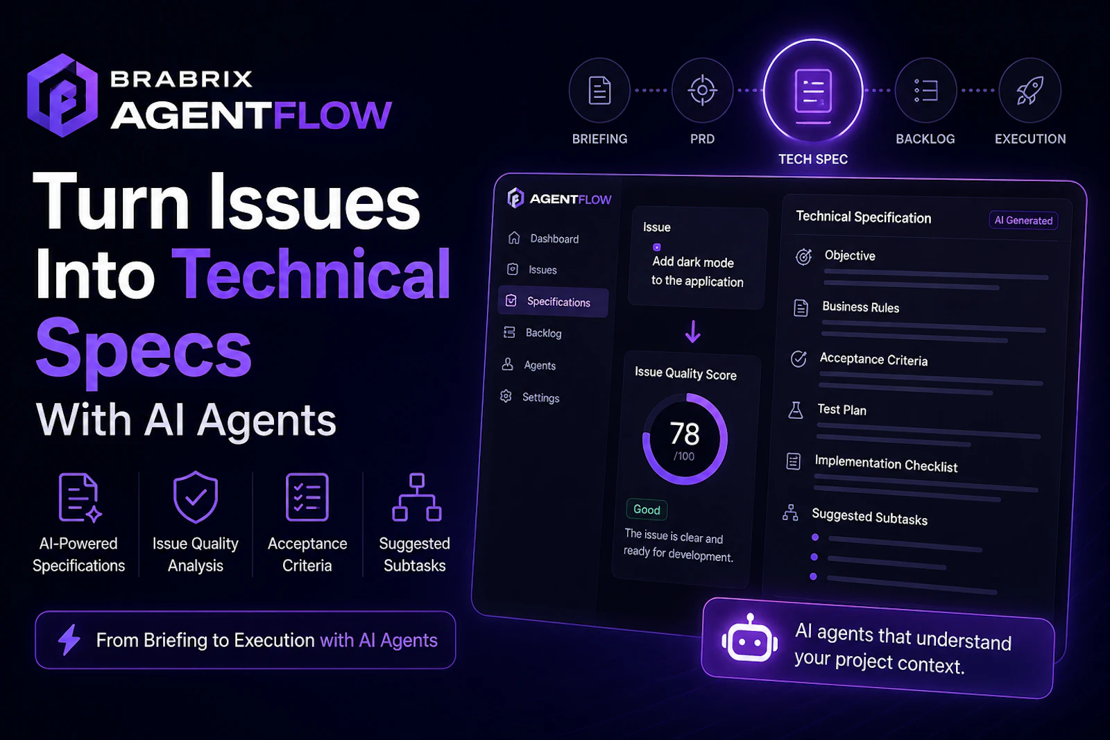 Brabrix AgentFlow screenshot 2