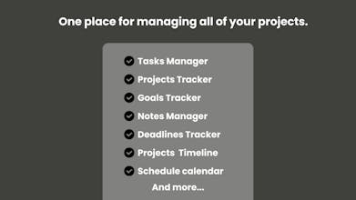 Notion Productivity Dashboard gallery image