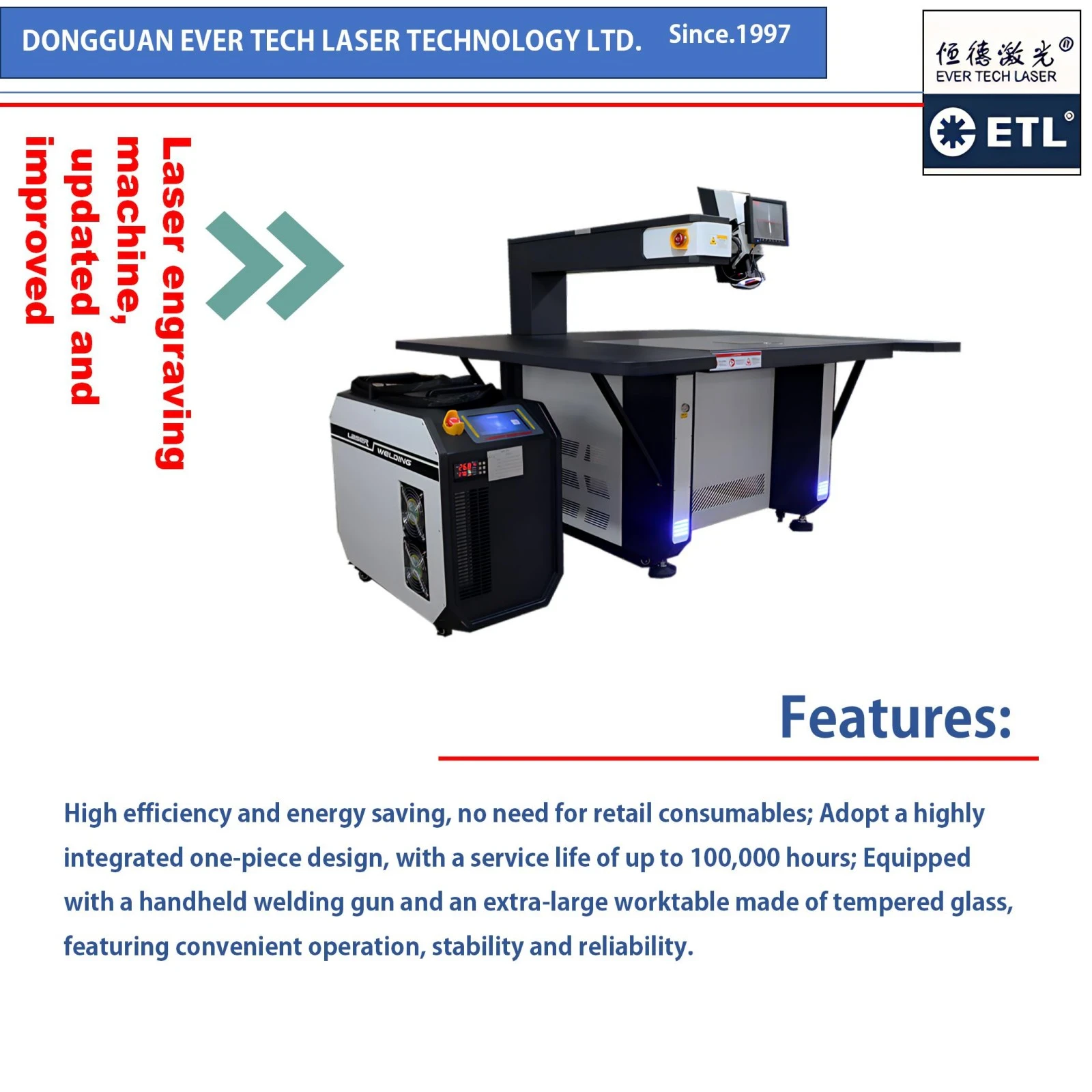 Laser Welding Machine ETL-LS750 screenshot 3