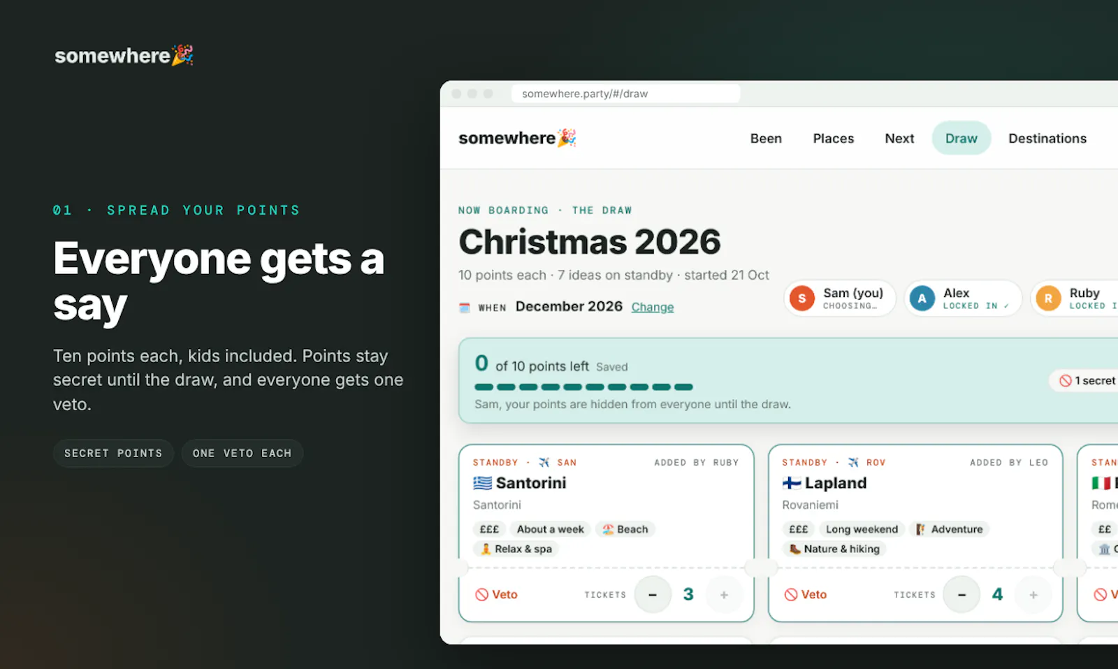 somewhere.party screenshot 3