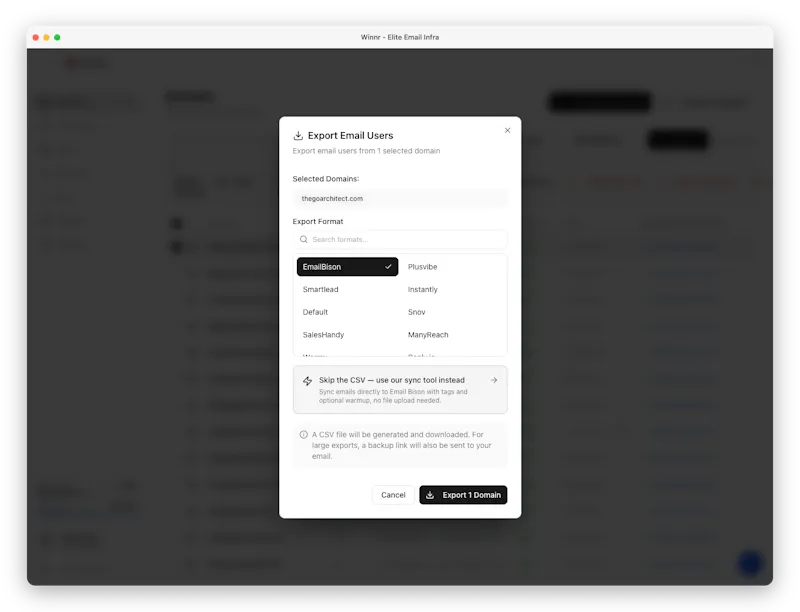 Winnr screenshot 3