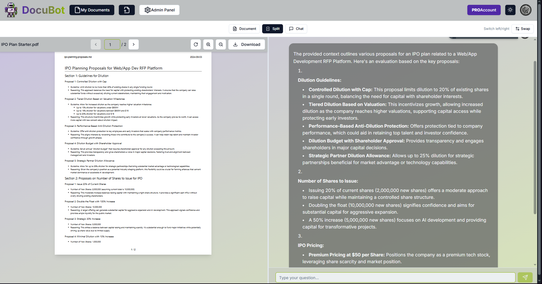 وسائط Docubot 8