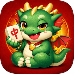 HK Mahjong app - Product Hunt launch logo and brand identity