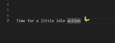 Mídia 2 de Quacktrack - Aprimore sua experiência de codificação com o cursor mais fofo do VSCODE