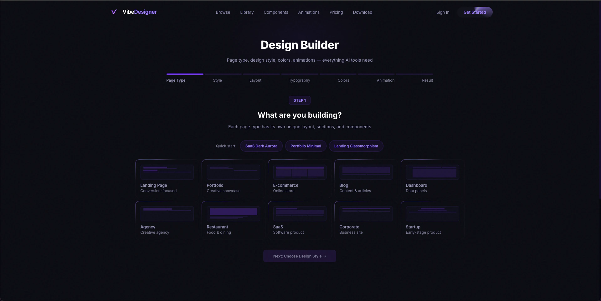 VibeDesigner screenshot 1