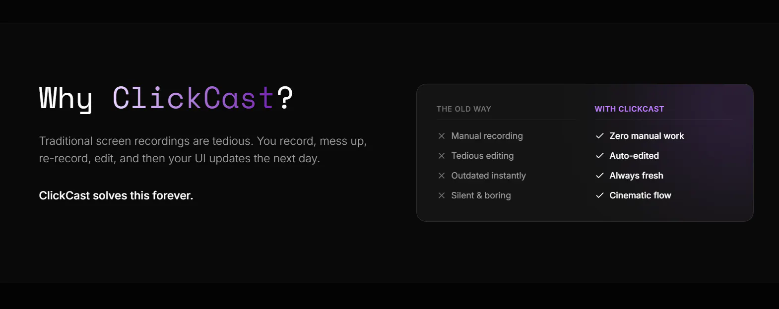 ClickCast gallery image