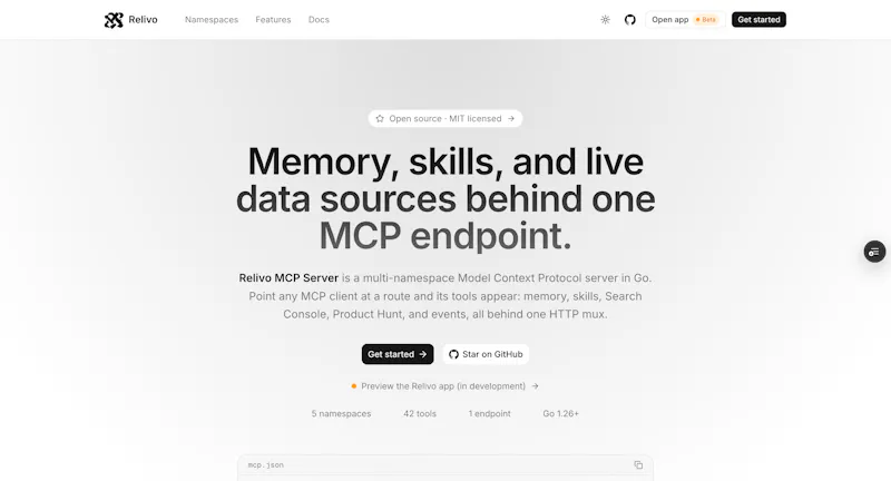 Relivo MCP Server screenshot 3