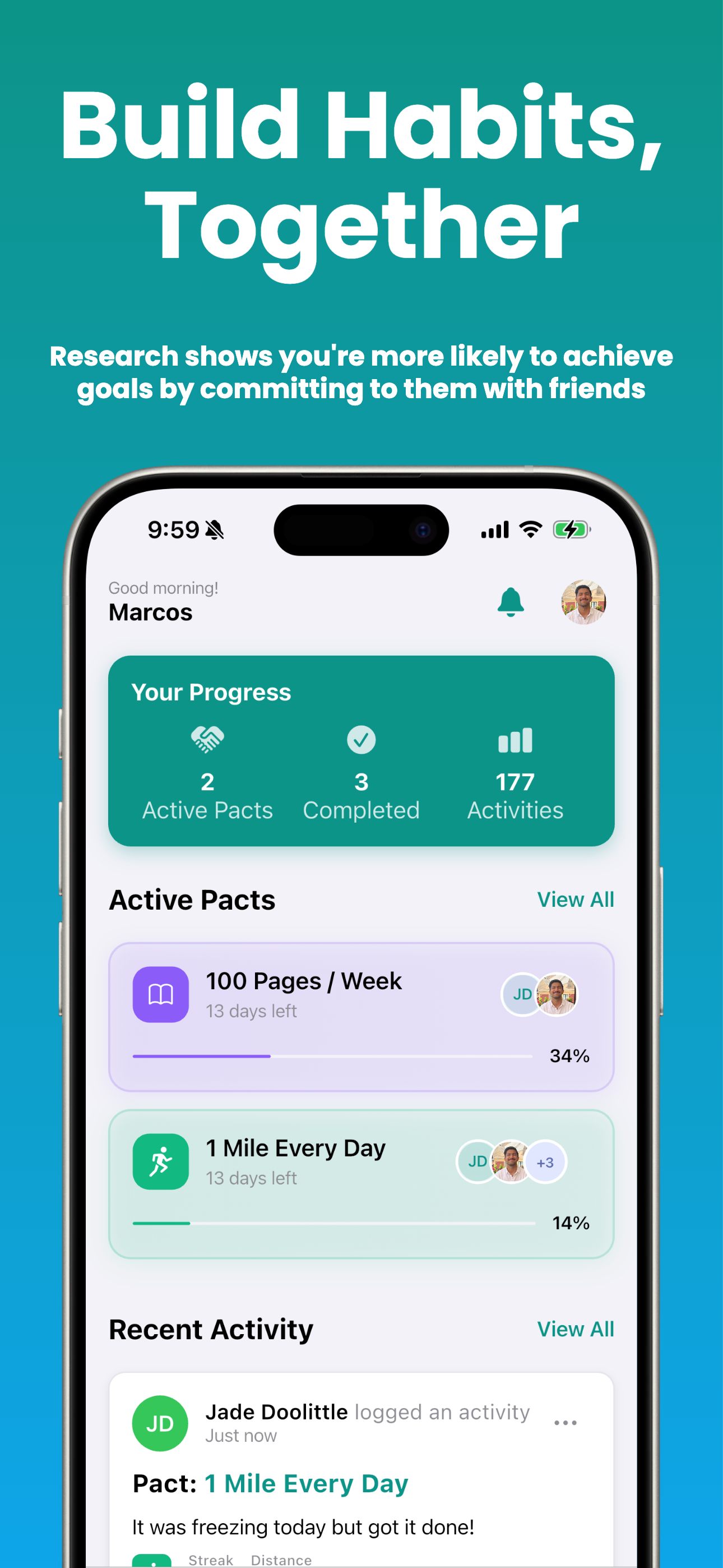 Pactly Habit Tracker gallery image