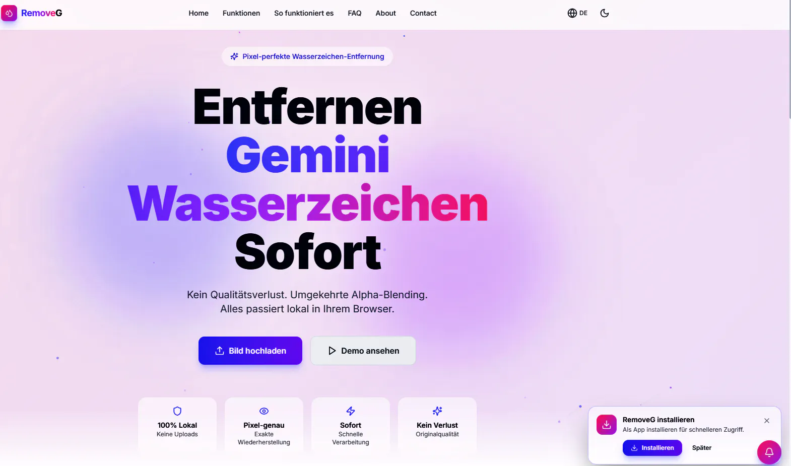 RemoveG gallery image