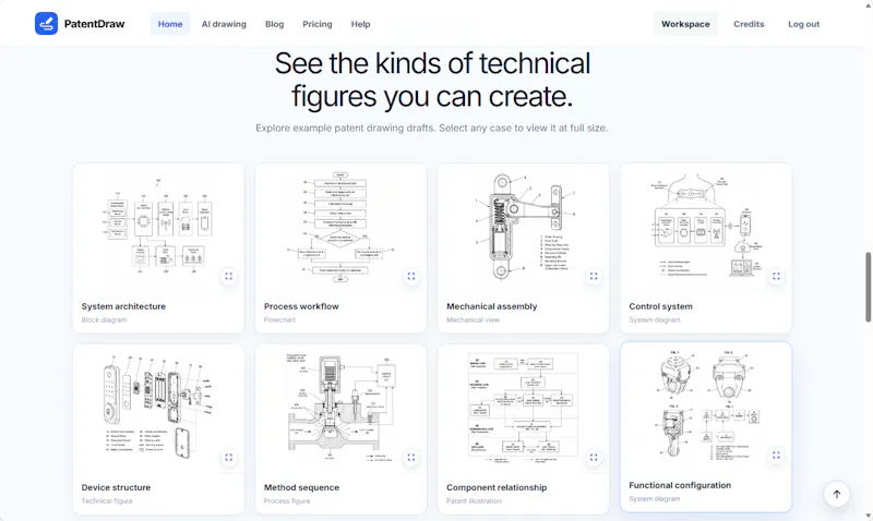 PatentDraw screenshot 2