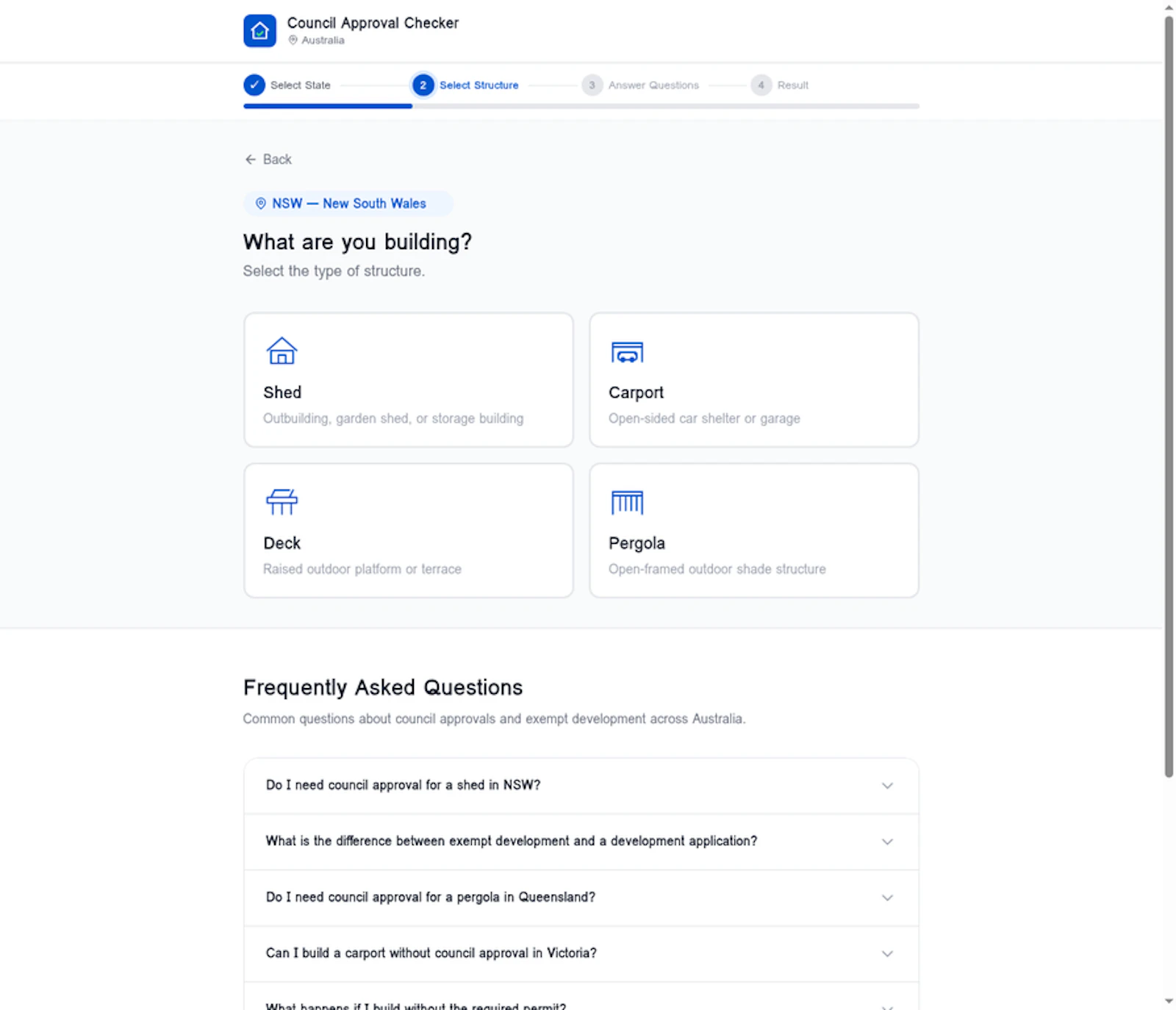 Council Approval Checker screenshot 3
