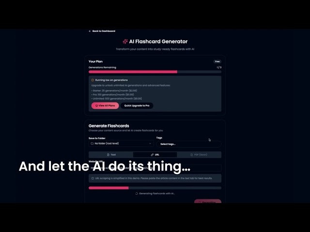 flashcards from dollyland.ai gallery image