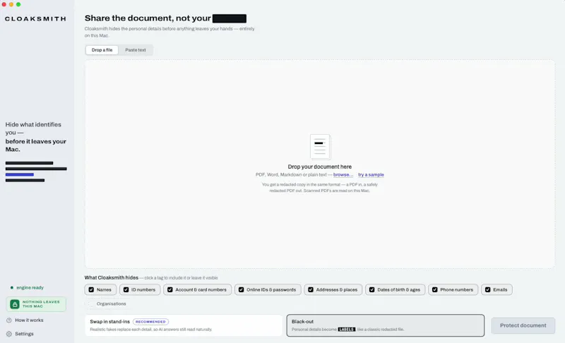 Cloaksmith screenshot 4