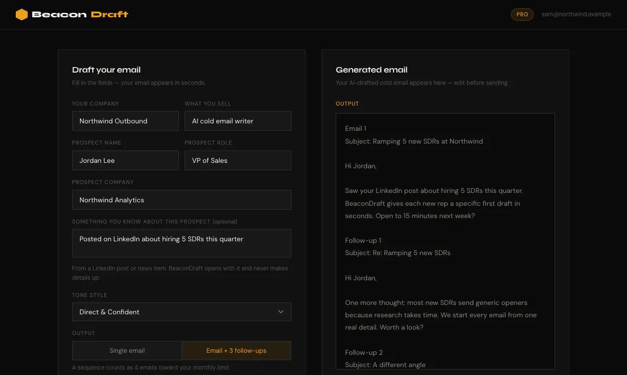 BeaconDraft gallery image