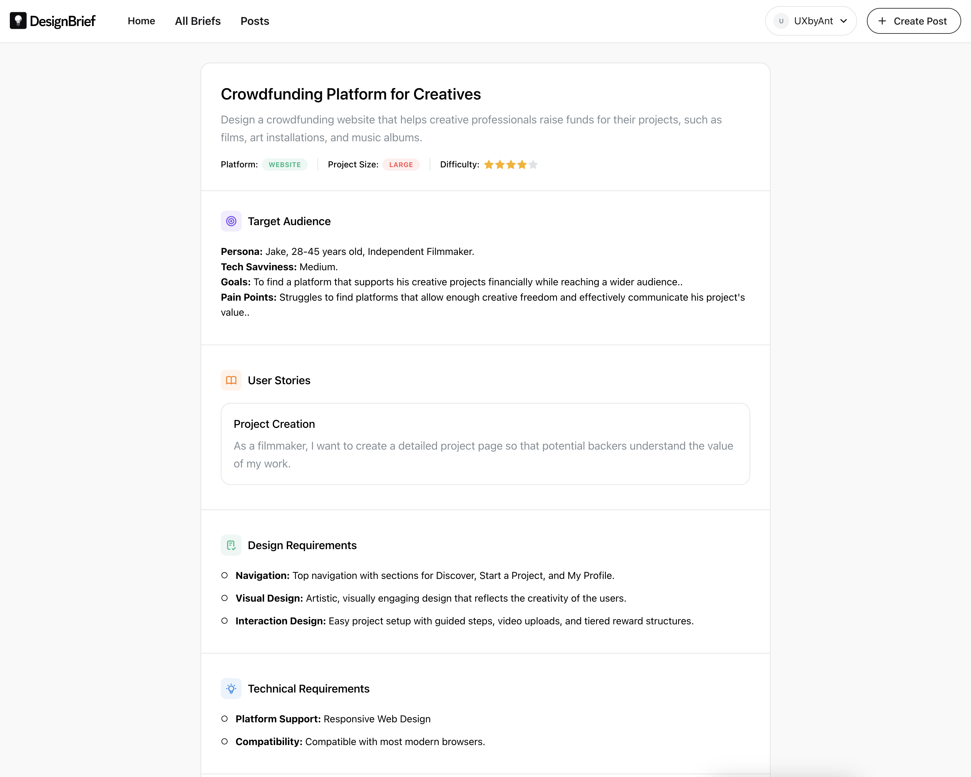 DesignBrief.io media 4