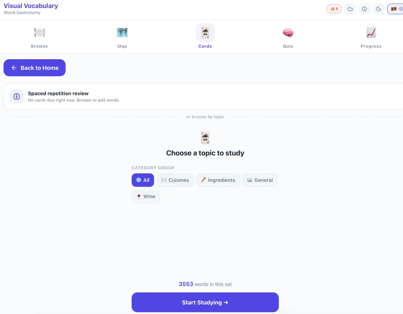Visual Vocabulary screenshot 5