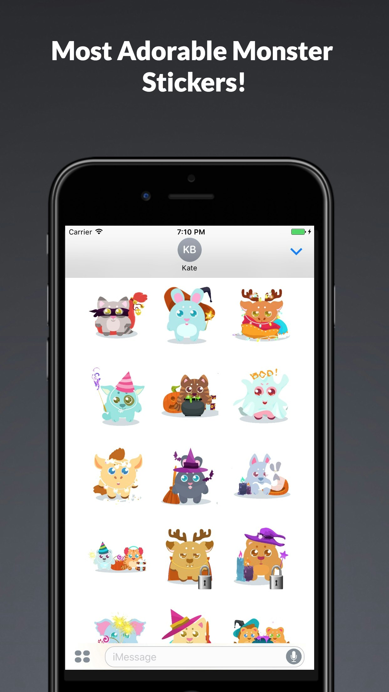 Adorbster Stickers for iMessage! gallery image