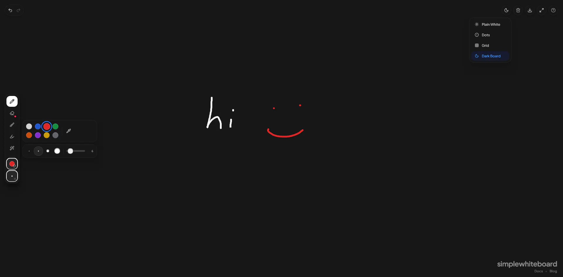 simplewhiteboard gallery image