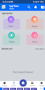 Leaf secure note gallery image