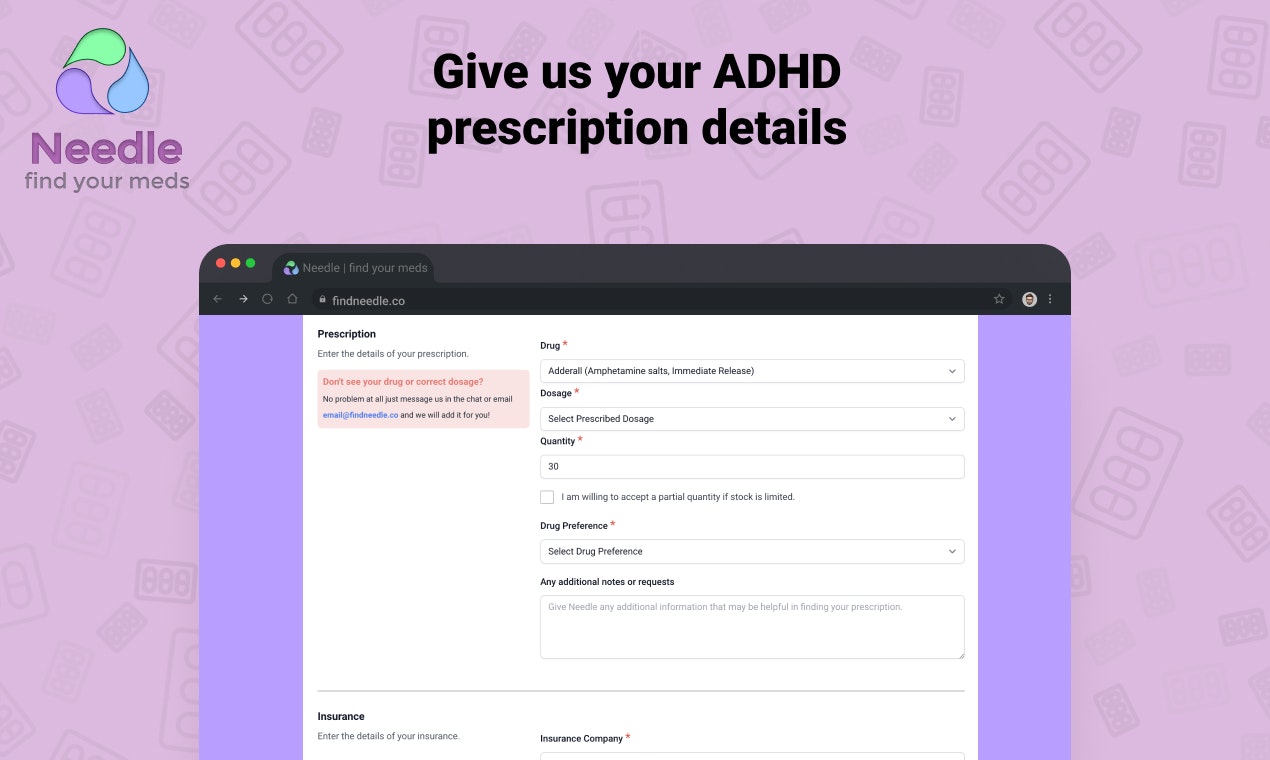 Media Jarum - Cari Adderall, Vyvanse, Ritalin dan lain -lain di stok 3