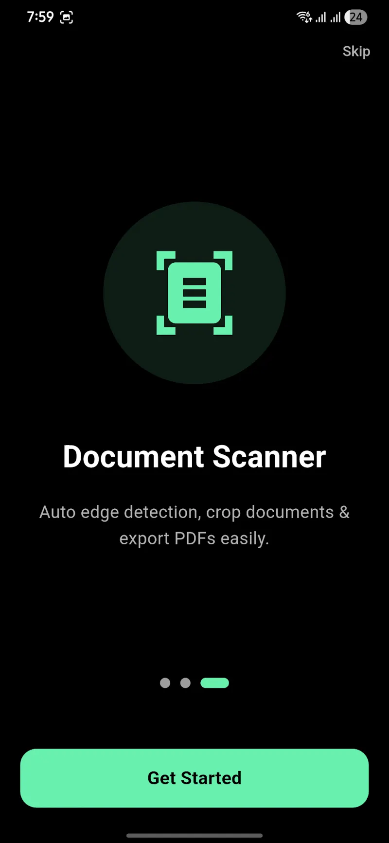 ScanPro qr barcode scanner and Generate screenshot 1