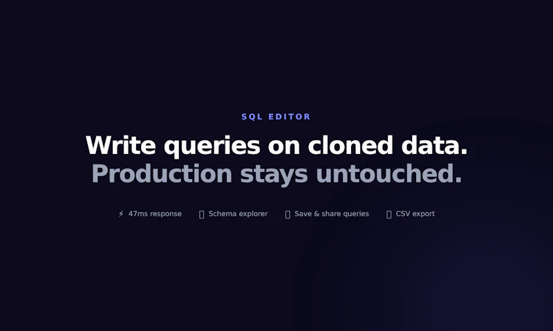 BeQuery screenshot 2