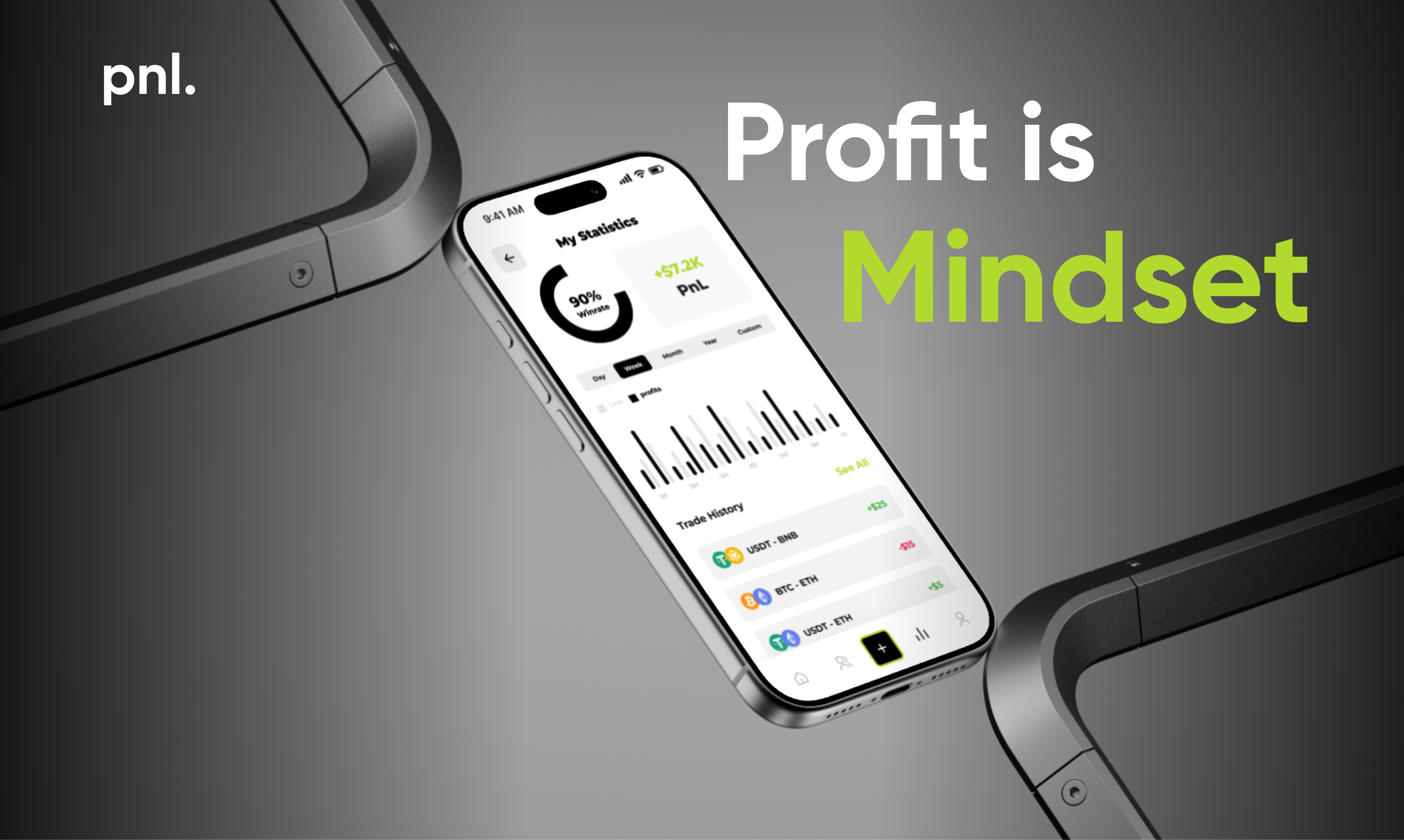 PnL App - Screenshot 5 showing product features and functionality