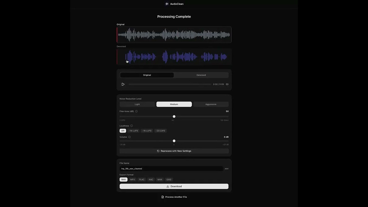 AudioClean gallery image