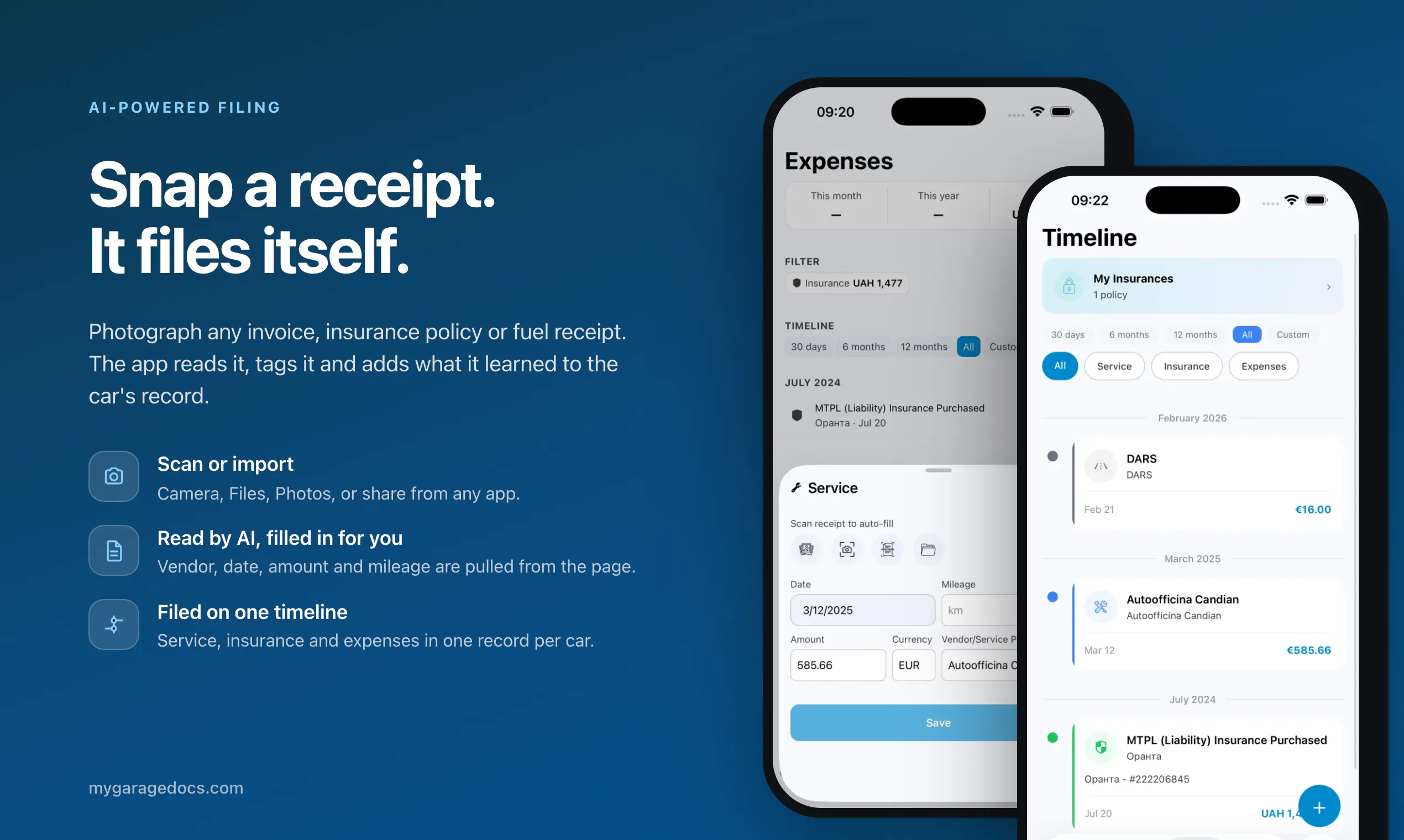 MyGarage: Car Documents & Log gallery image