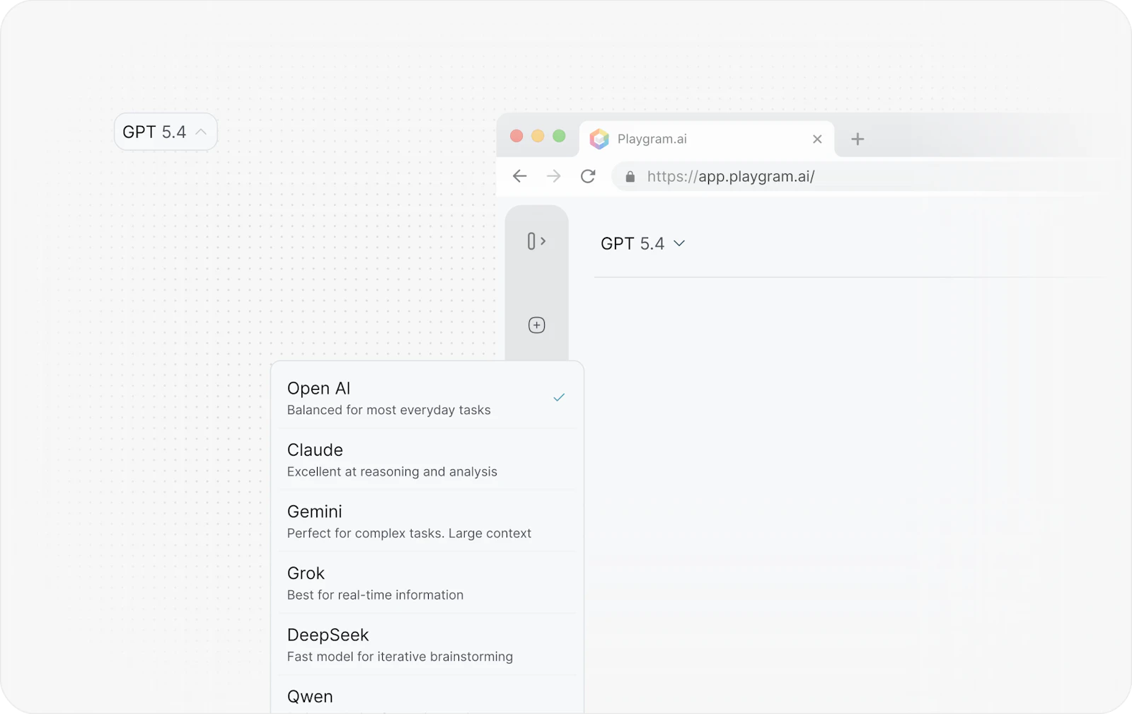 Playgram - Multi-LLM workspace for teams screenshot 2