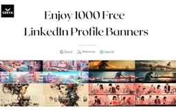1000 LinkedIn Profile Banners by Ceeya media 1
