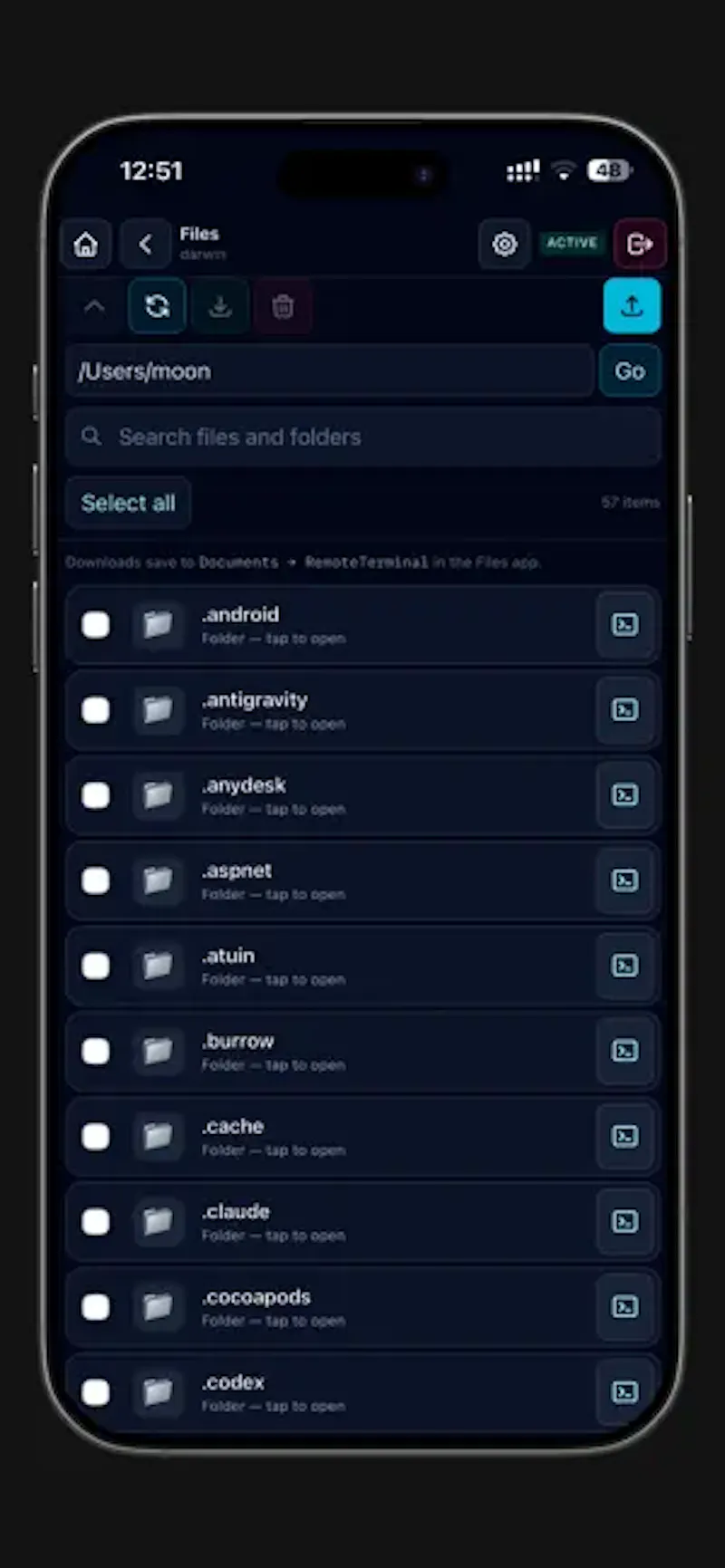 Remote Terminal screenshot 8