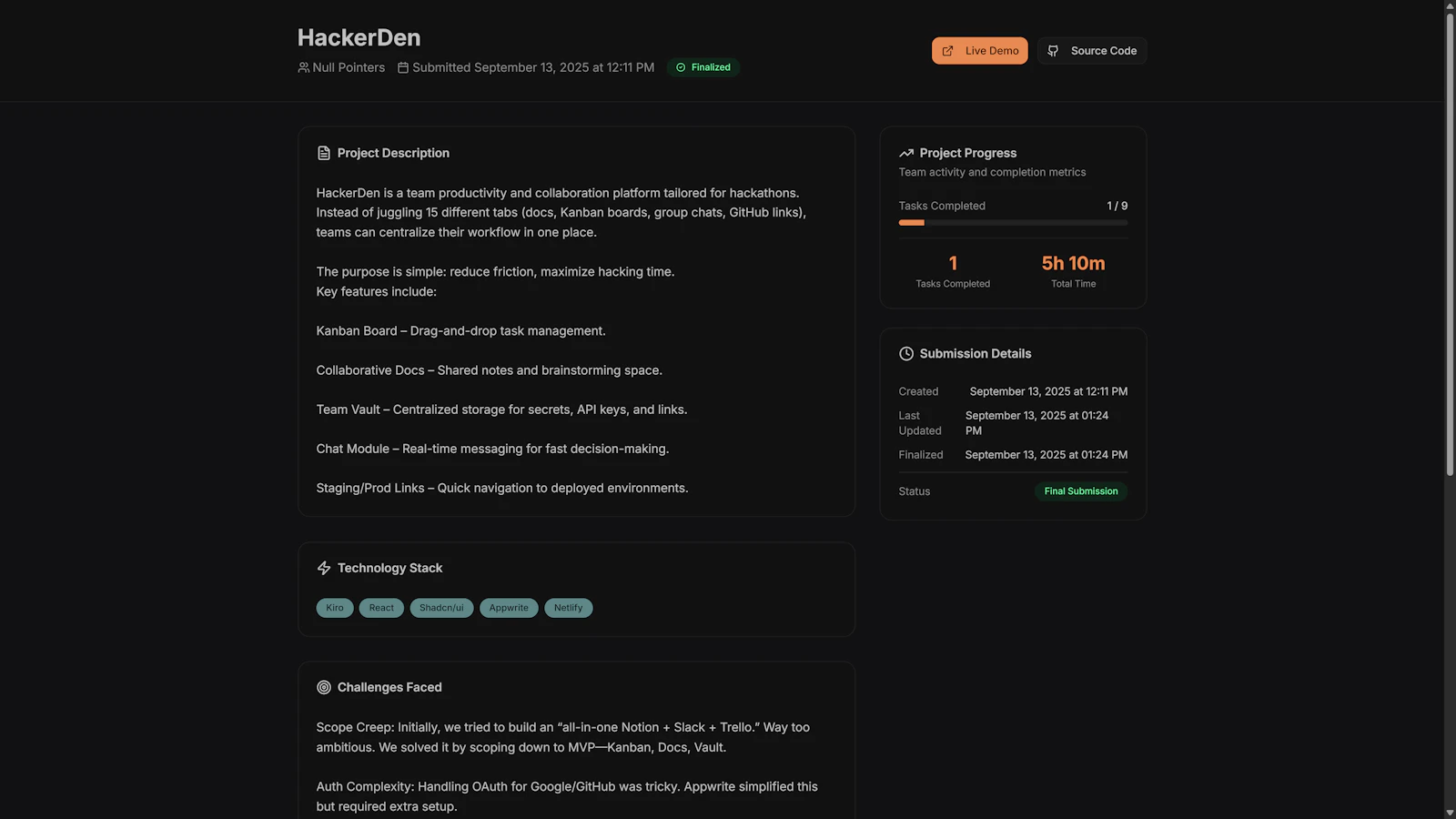 hackerDen screenshot 10