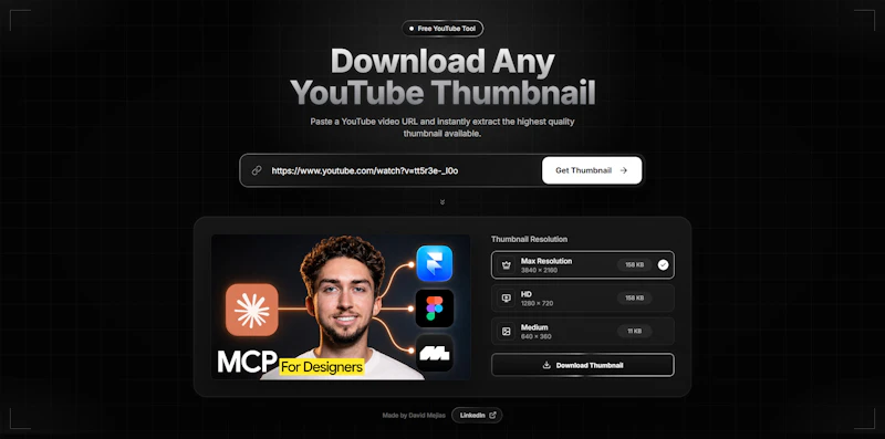 Thumbnail Grabber screenshot 4