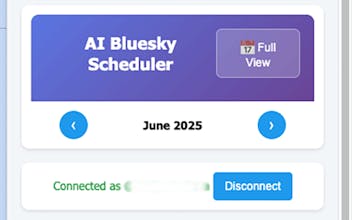 AI Bluesky Scheduler gallery image