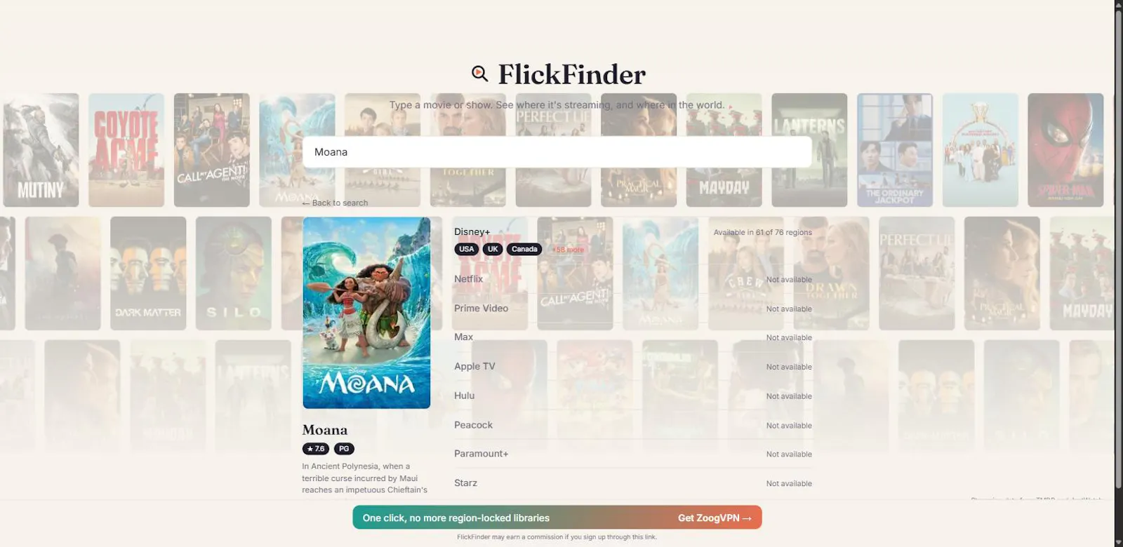 FlickFinder — where to watch anything screenshot 2