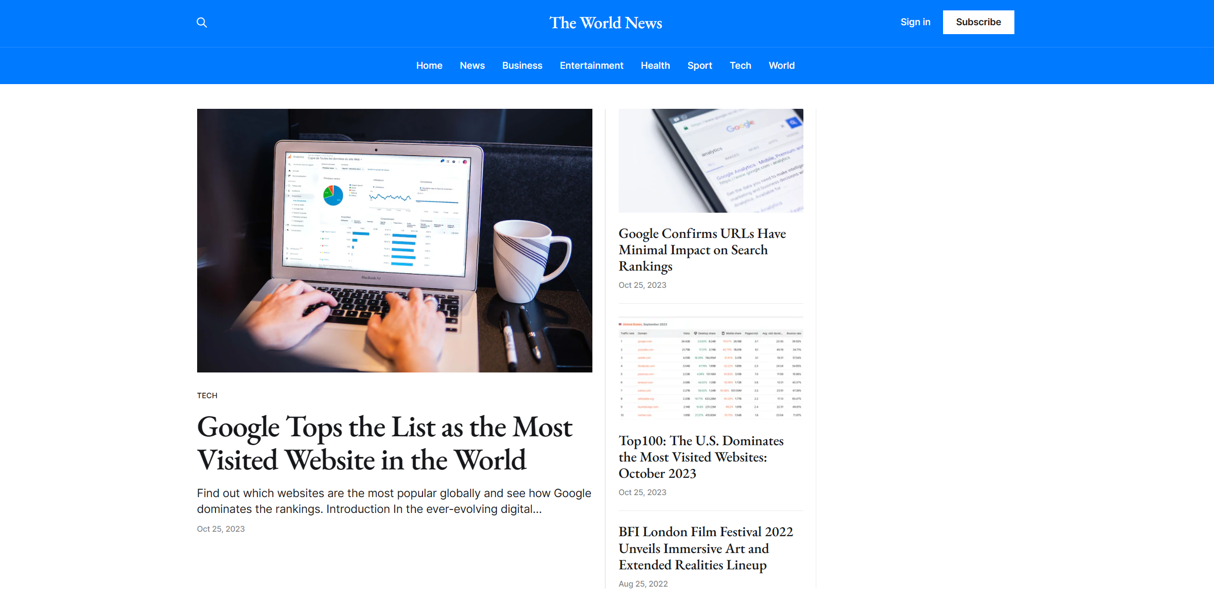 The World News media 1