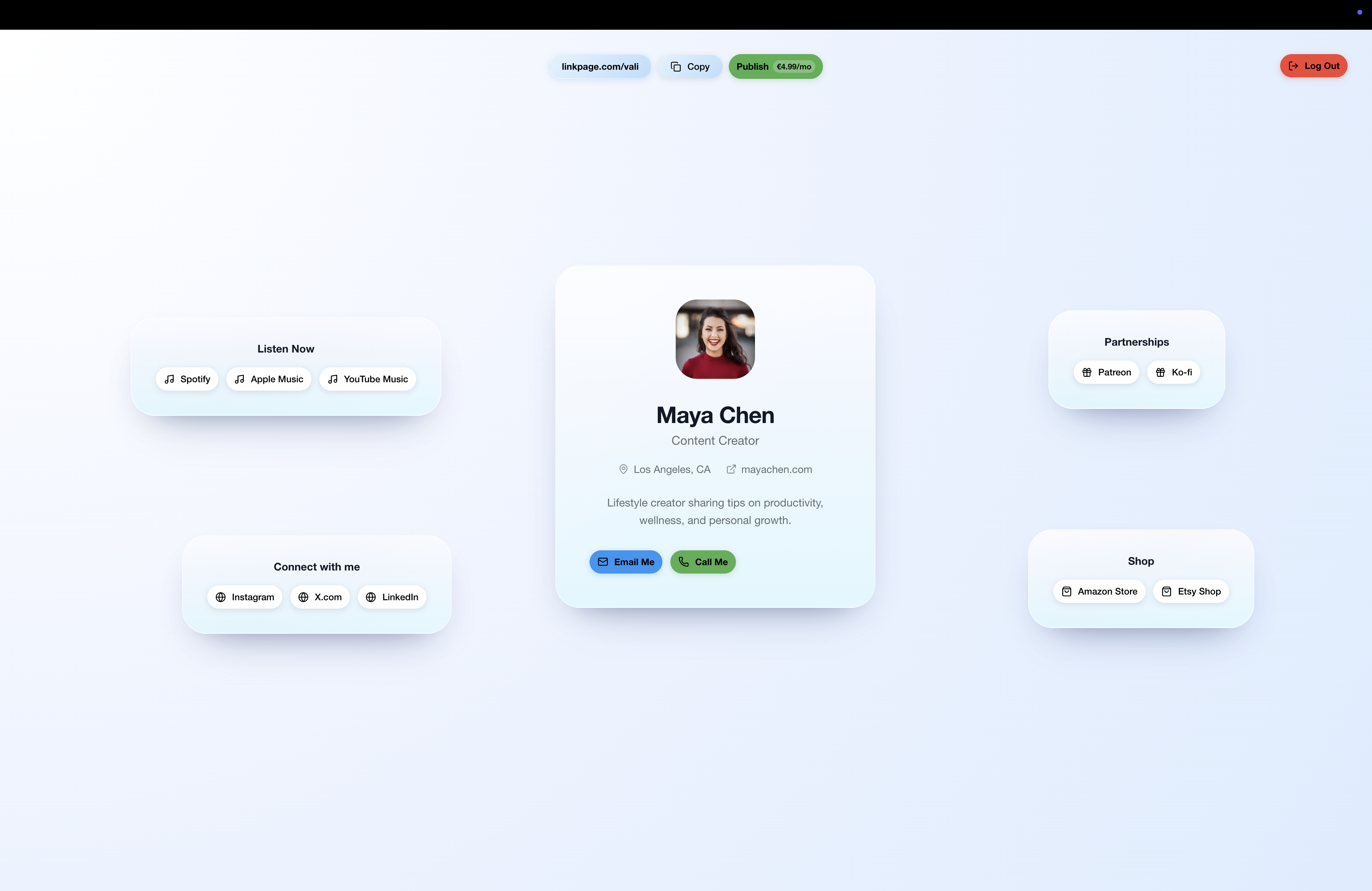GetLinkPage gallery image