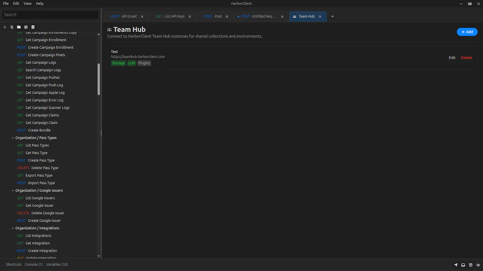 HarborClient screenshot 1